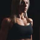 Lesbian Fitness Freak with Sporty Body in Sacramento